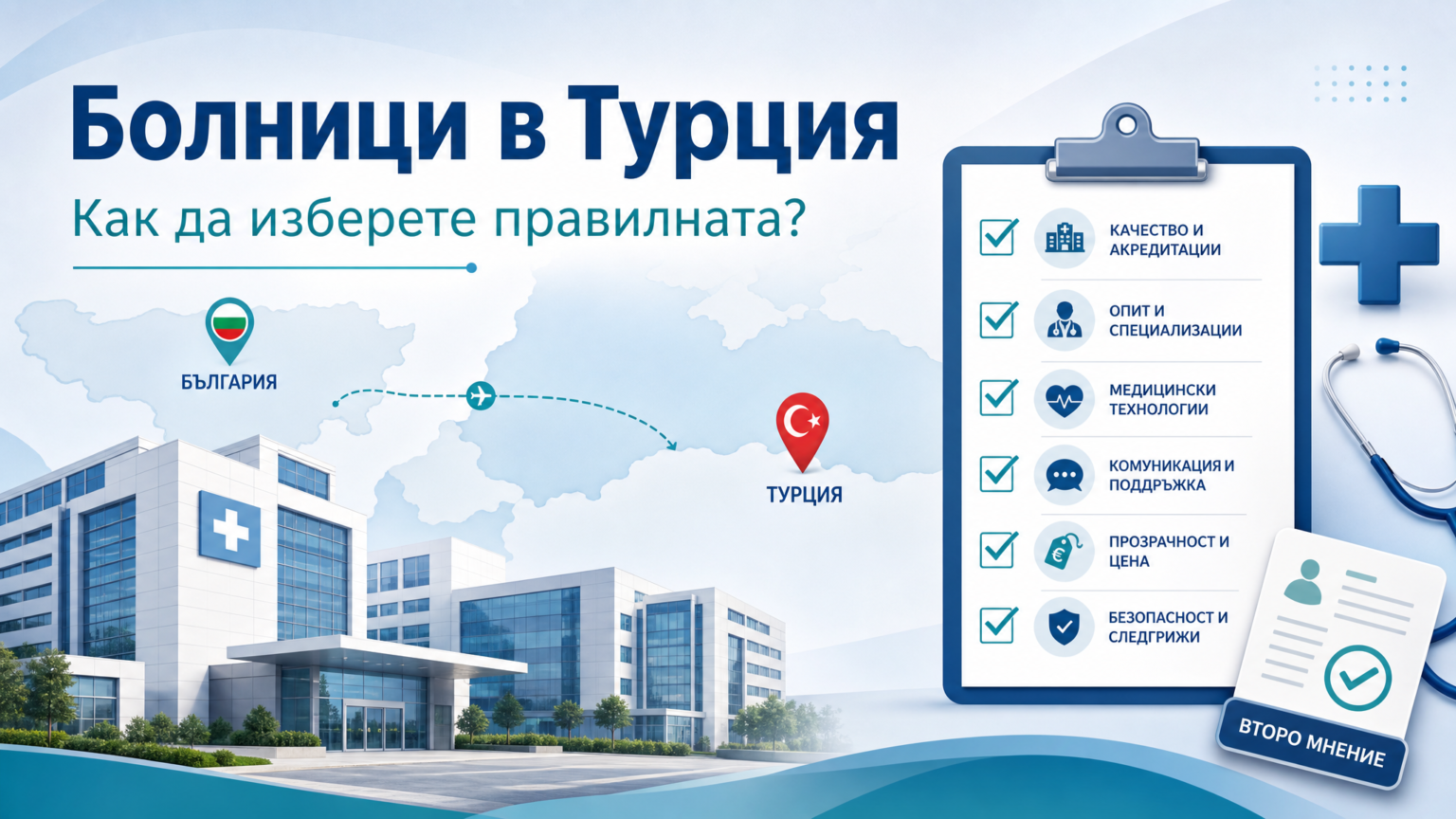 Най-добрите болници в Турция за български пациенти: как да изберете правилната болница?